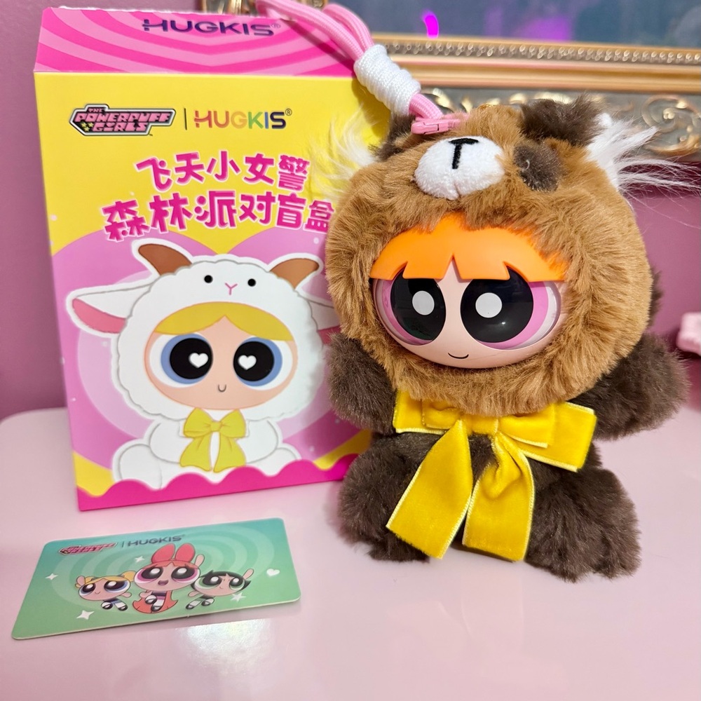 The Powerpuff Girls Blind Box Plush Figure-Raccoon Blossom - Picture 1 of 7